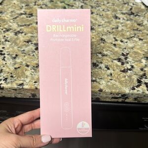 Daily charme drill mini rechargeable, portable nail e-file
